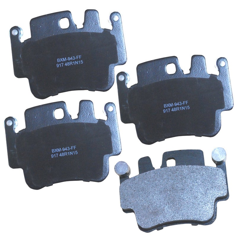 Bendix Premium SBM917 Semi-Metallic Brake Pads for Porsche 911 2005-1999, Boxster 2006-2000, Cayman 2008-2006 - Image 1
